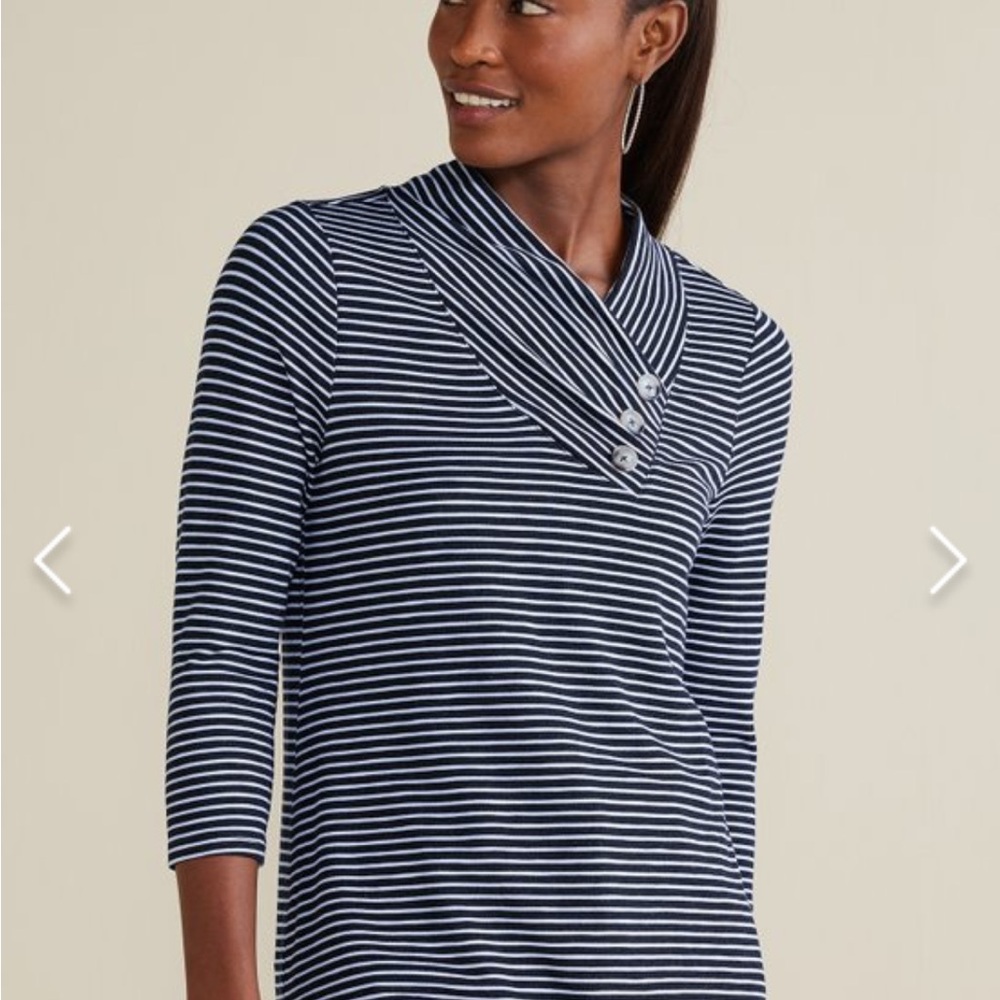 Soft Surroundings top, NWT, Sz XL